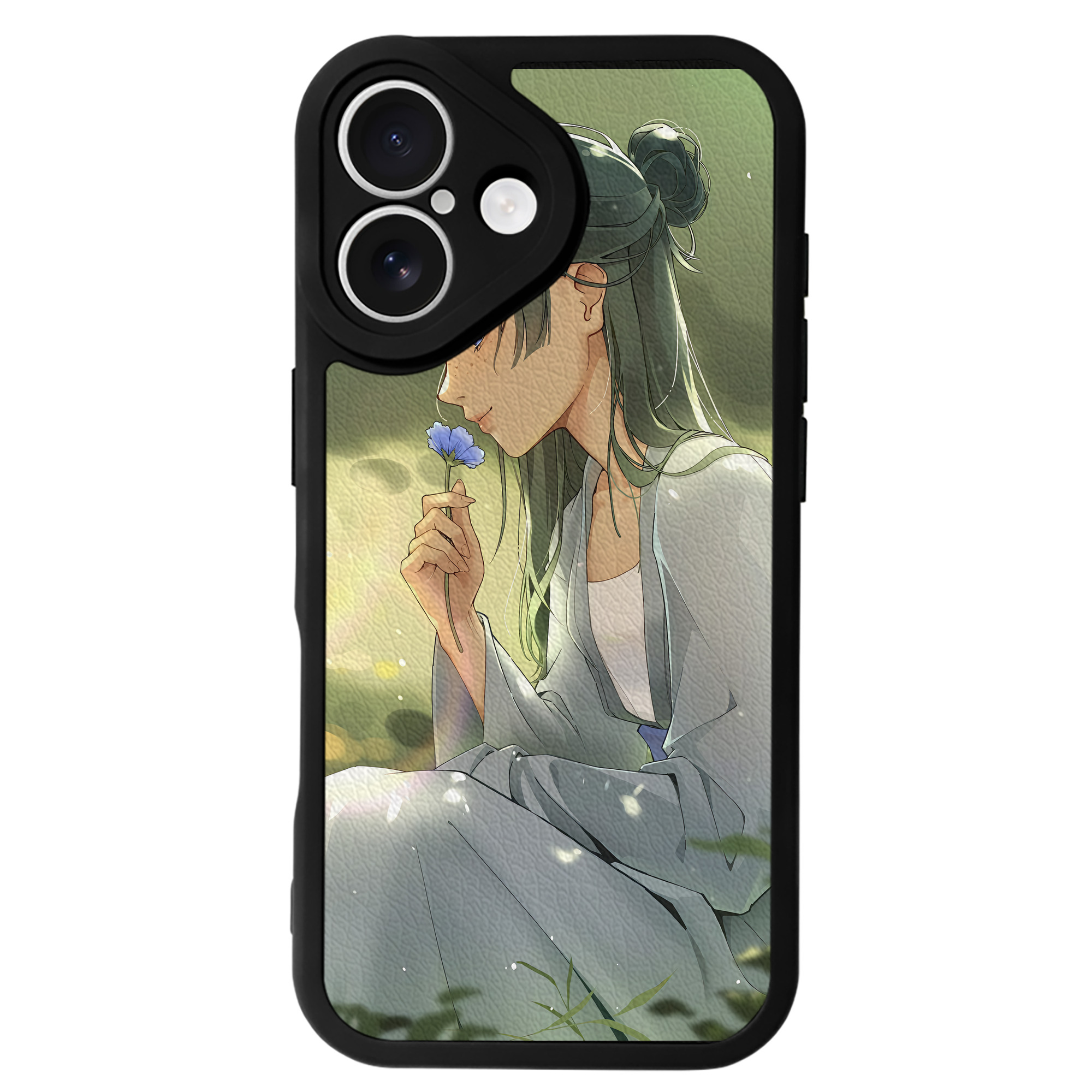 （画像用） 薬屋のひとりごと The Apothecary Diaries 【iPhone 16シリーズ対応】シリコンスマホケース（レザー調） 材質：シリコン